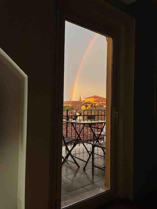 Romantic Attic Room With Panoramic View Bologna Bagian luar foto