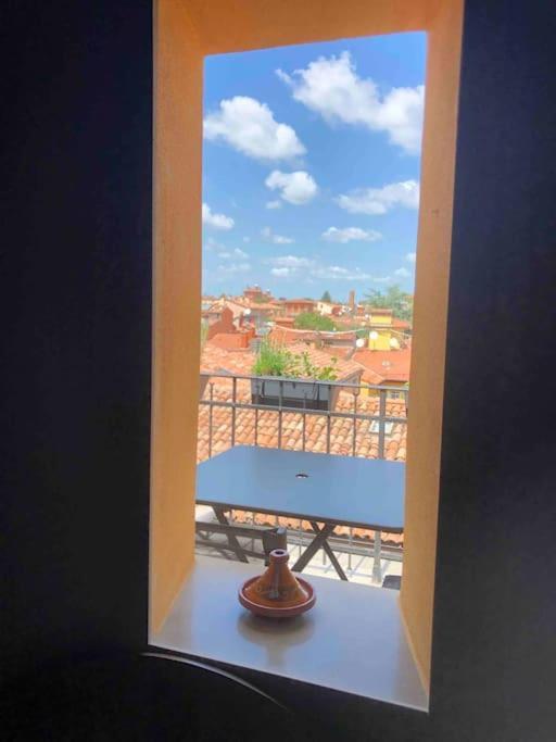 Romantic Attic Room With Panoramic View Bologna Bagian luar foto